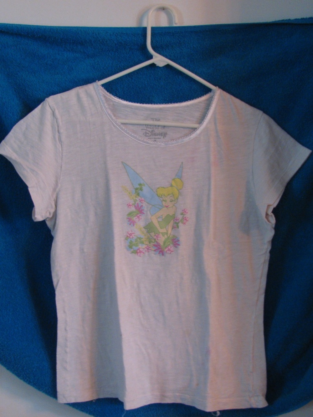Disney "The Wonderful World of Disney" Tinker Bell Tee / Sleep Shirt